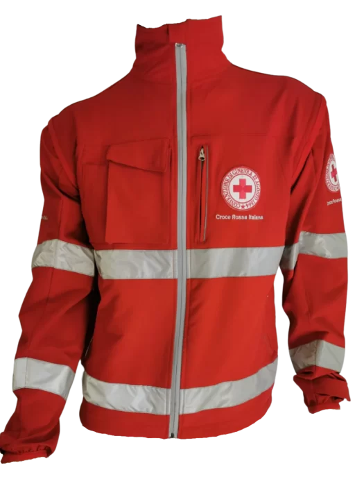 Giubbino smanicabile Croce Rossa